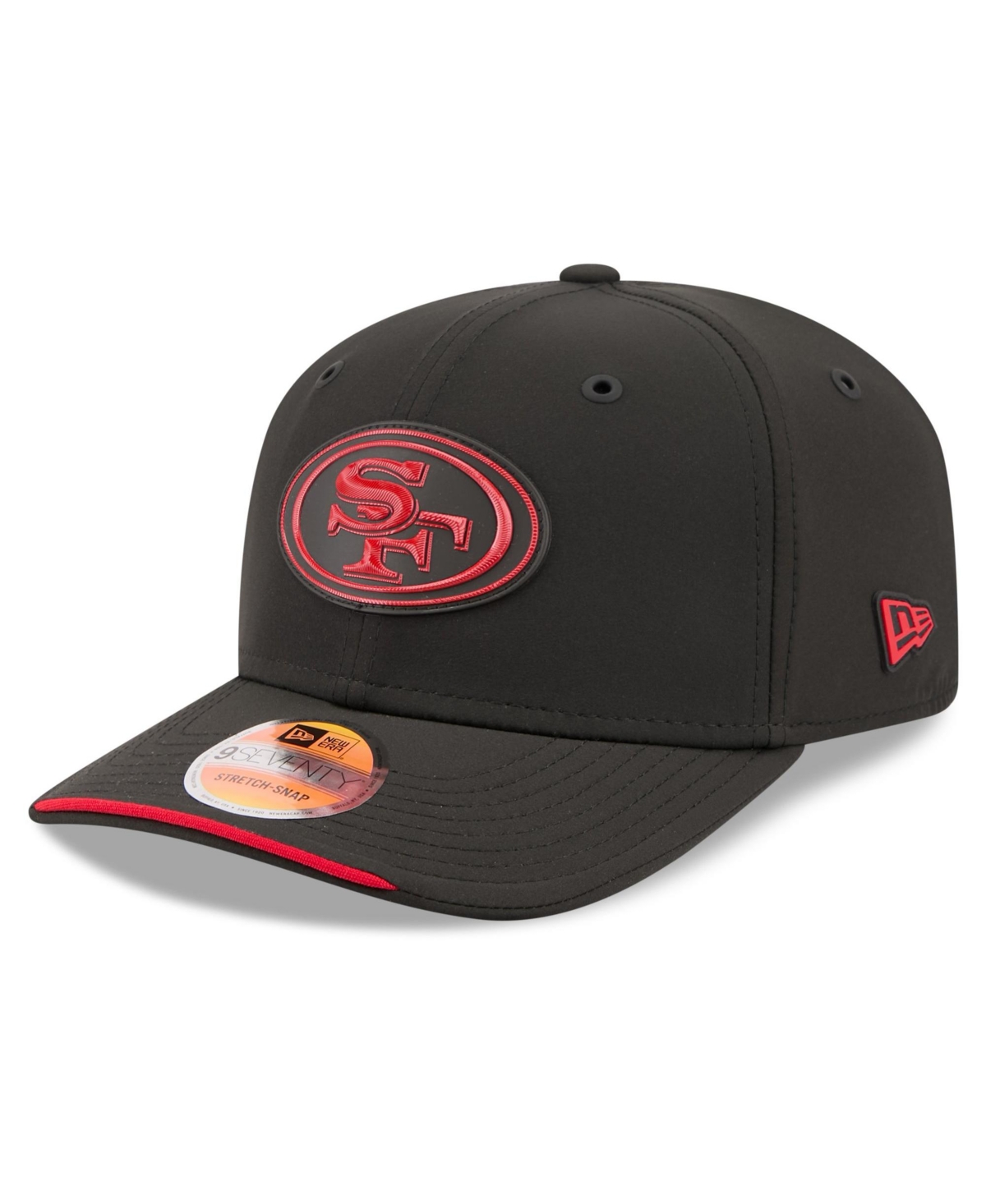 New Era Men's Black San Francisco 49ers 2026 Sideline 9SEVENTY Adjustable Hat - Black