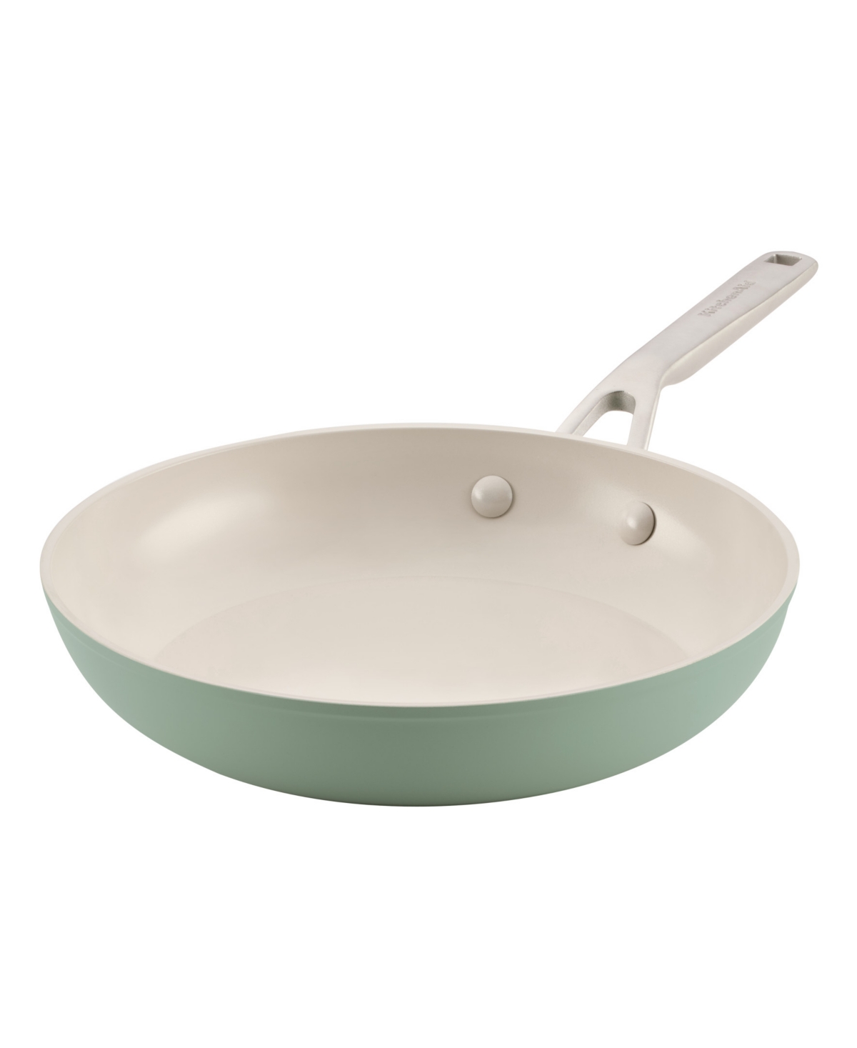 Kitchenaid Hard-anodized Ceramic Induction 10" Skillet In Green