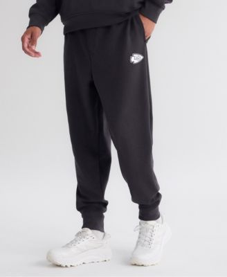 Men's Charcoal Kansas City Chiefs Clutch Fleece Tri-Blend Joggers
