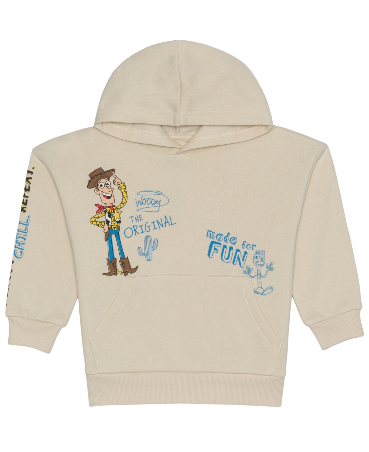 Epic Threads Kids' Toddler Boys' 12m-5t Toy Story Original Long-sleeve Hoodie In Whitecap