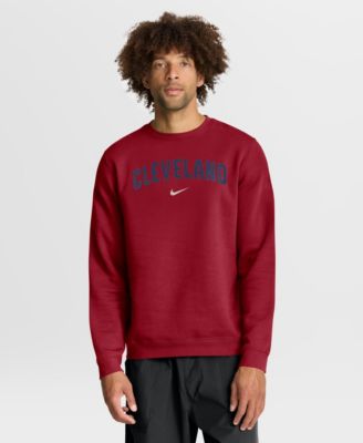 Men's Red Cleveland Guardians City Connect Club Sweatshirt