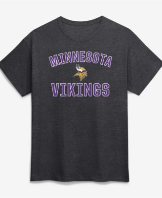 Men's Charcoal Minnesota Vikings Cotton Victory Arch T-Shirt