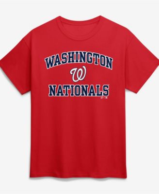 Men's Red Washington Nationals Heart and Soul T-Shirt