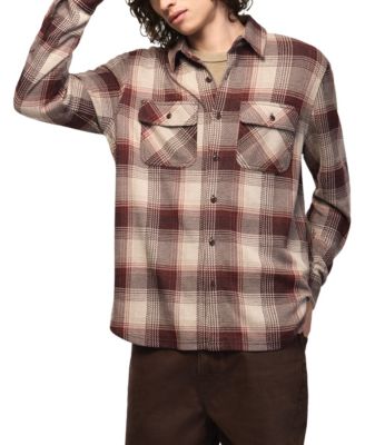 Men's Plaid Brushed Shirt