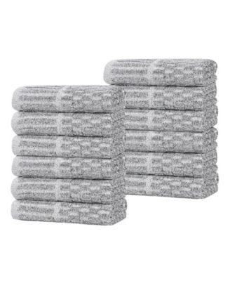 Juno Cotton Blend 12-Piece Wash Cloth Set