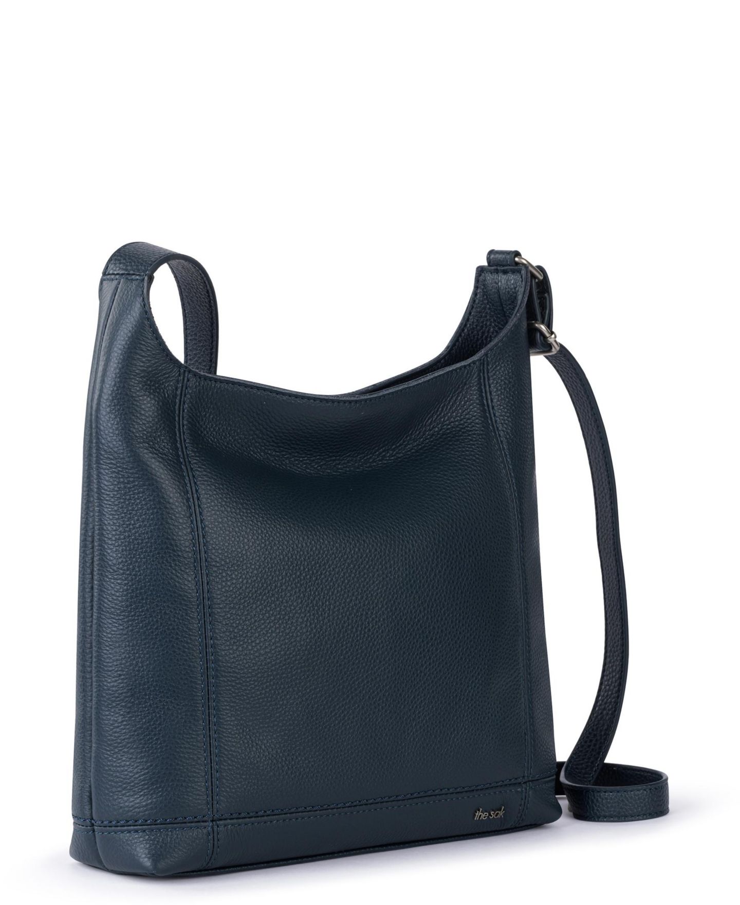 Женская сумка The Sak De Young Small Leather Crossbody, цвет: Чёрный — фото 8