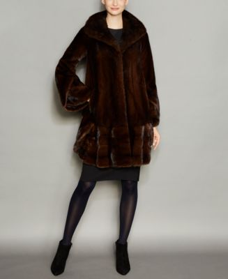 Macy's women's fur coats hotsell