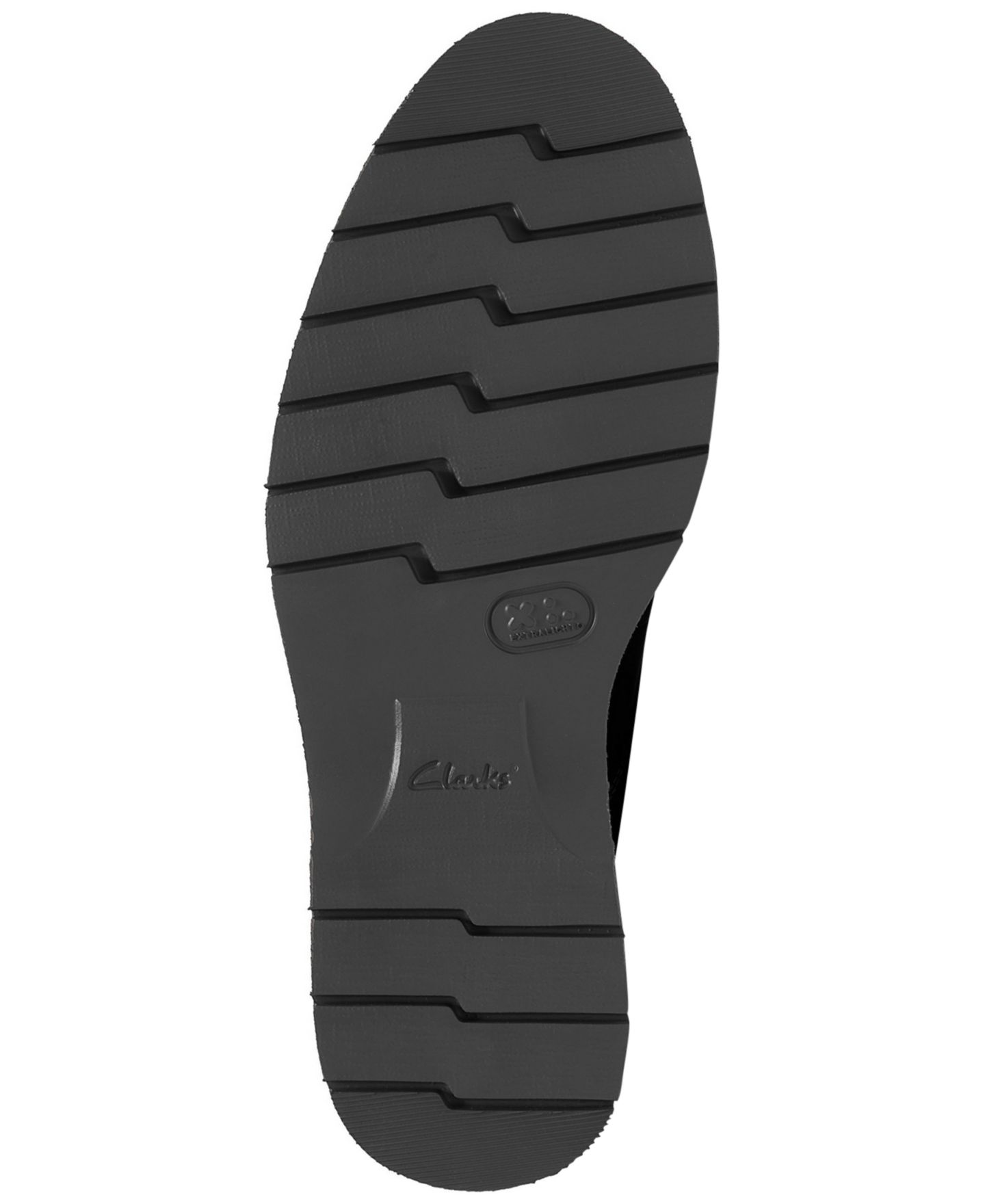 Мужские туфли Clarks Baystone Plain Derby, цвет: Чёрный кожаный — фото 5