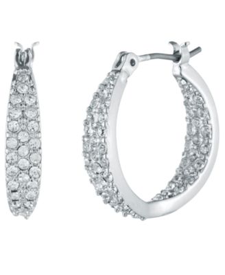 Dynamic Pave Hoop Earrings 