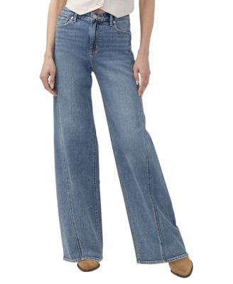 Women's Isbister High-Rise Wide-Leg Denim Jeans