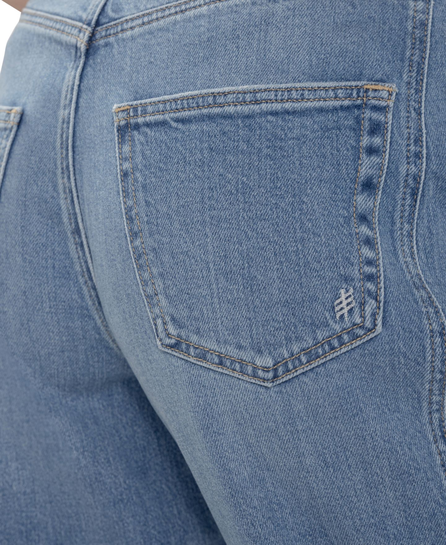 Женские зауженные бочкообразные джинсы Silver Jeans Co. с высокой посадкой, цвет: Мглистый — фото 5