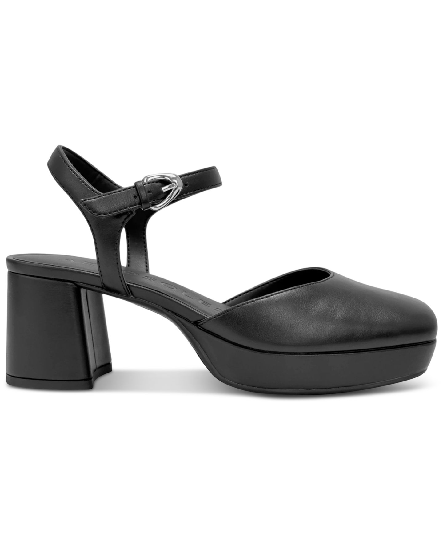 Женские туфли-лодочки Aerosoles Senna на платформе, цвет: Чёрная искусственная кожа — фото 2