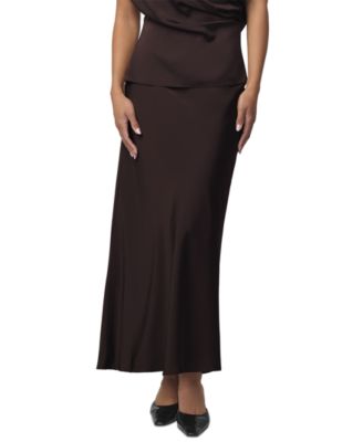 Women's Ines A-Line High-Waisted Maxi Skirt