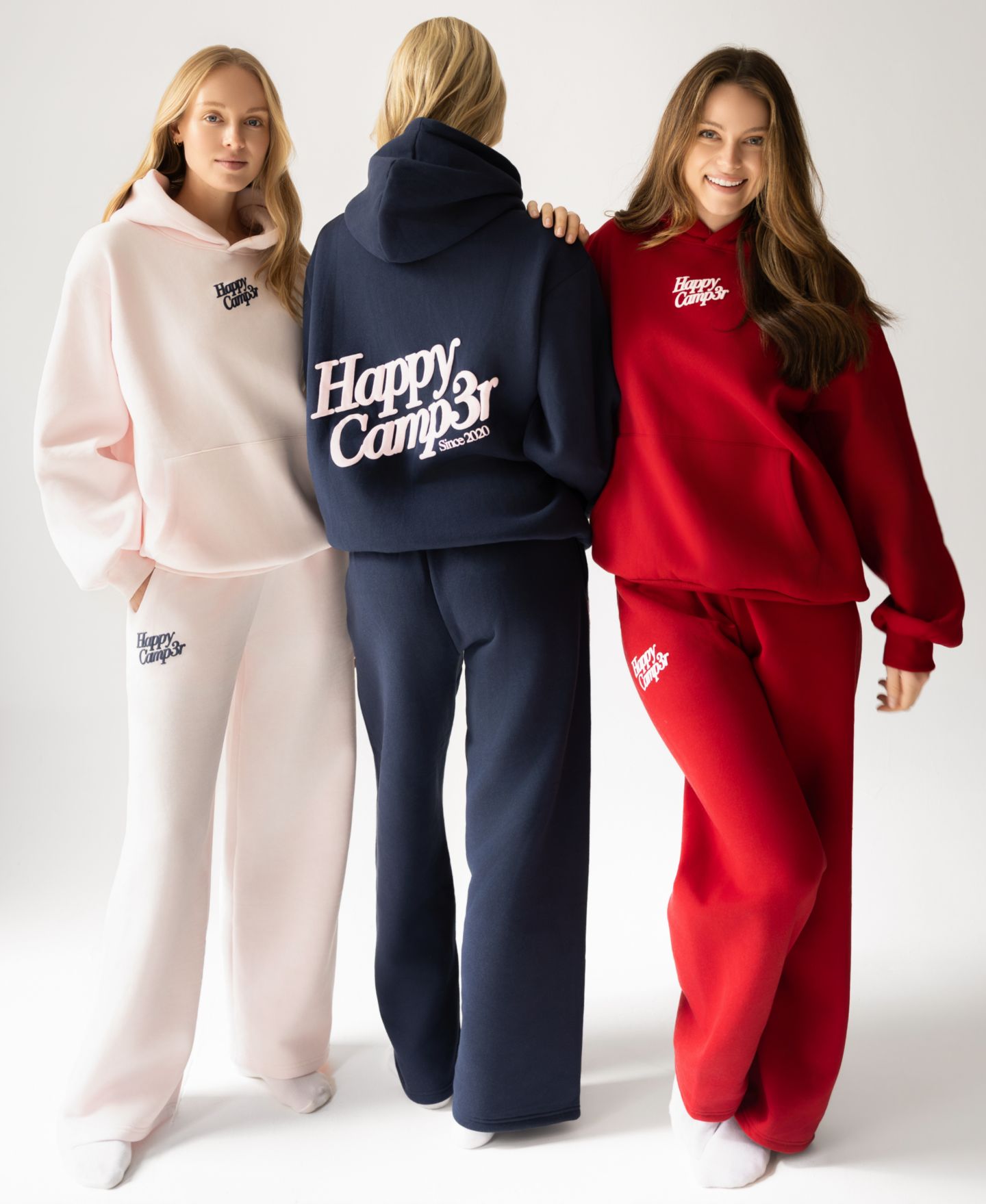 Женский свитшот The Happy Camp3r Puff Series Hooded Pull-On, цвет: Тёмный красный — фото 4
