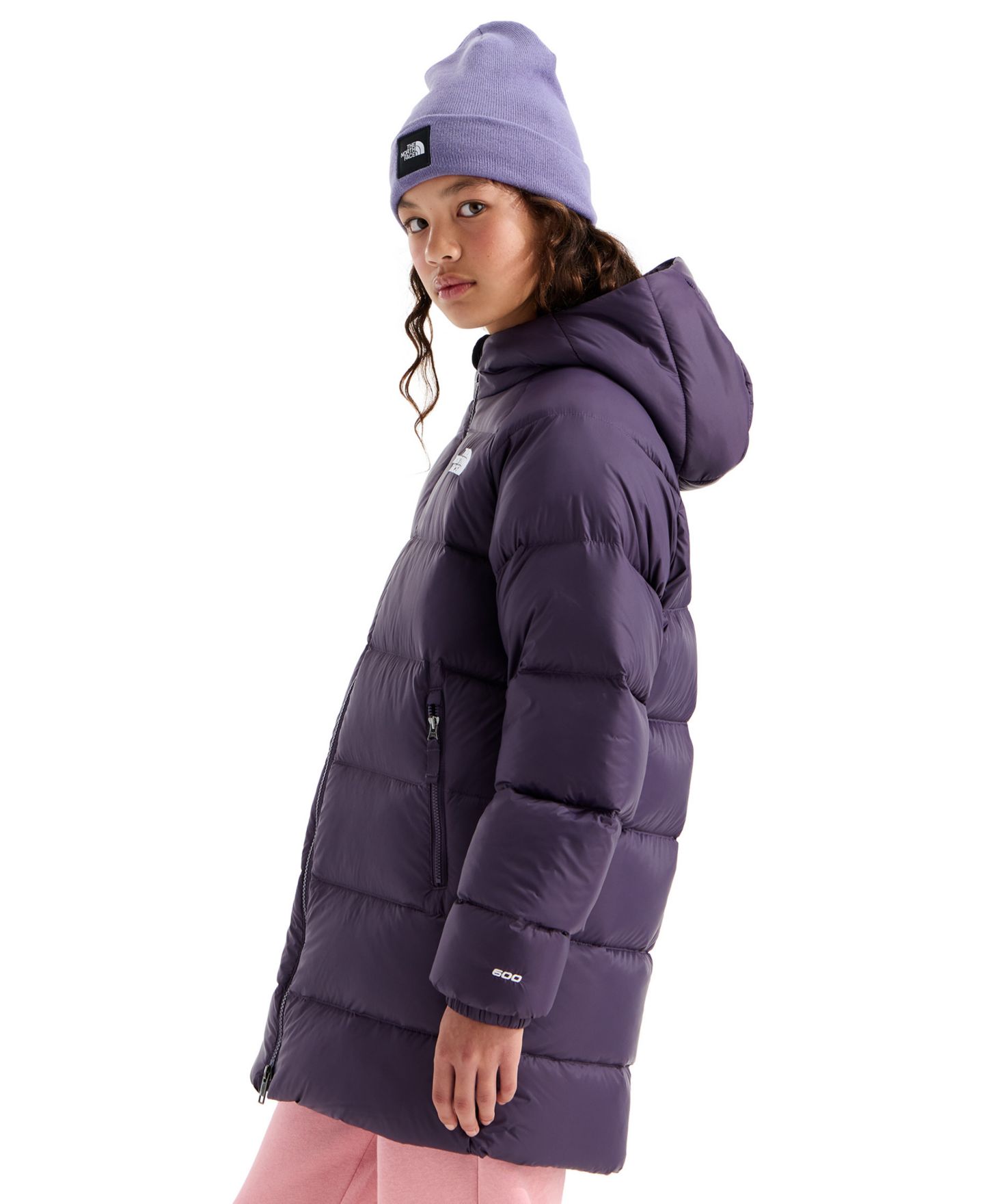 Детская куртка The North Face Hydrenalite Down Hooded Parka, цвет: Сумеречный — фото 4