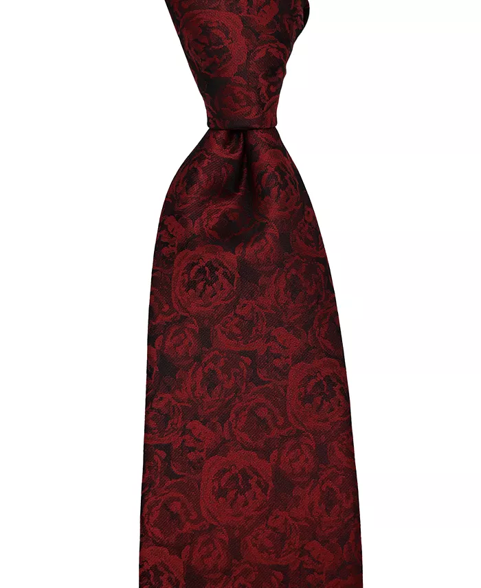 Men’s Floral Jacquard Necktie - thumbnail 3