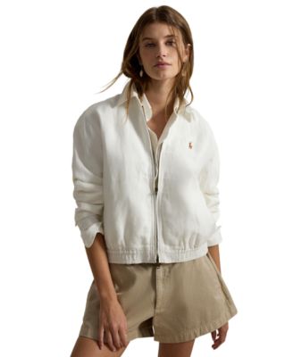 Women's Linen Windbreaker
