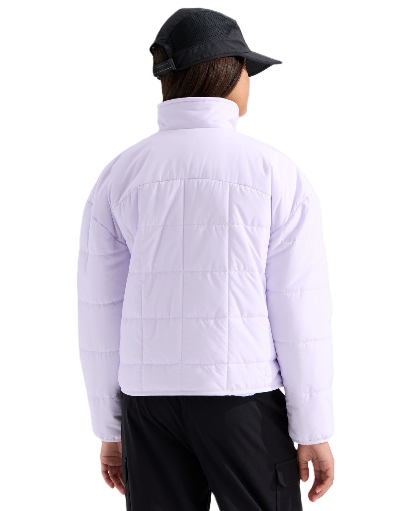 Куртка The North Face Reversible Shasta Full-Zip Jacket для девочек, цвет: Ледяной сиреневый — фото 4