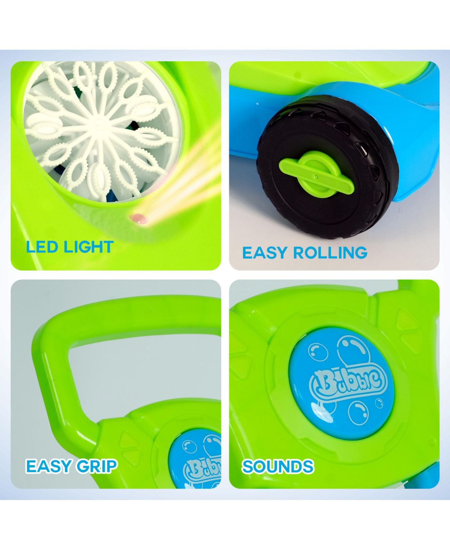 Детская игрушка Easy Playhouse Lawn Mower Bubble Machine, Automatic & Leakproof, Ages 3+, цвет: Open Miscellaneous — фото 6
