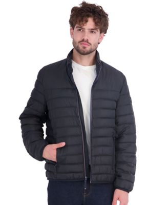 Men's Unhooded Packable Jacket