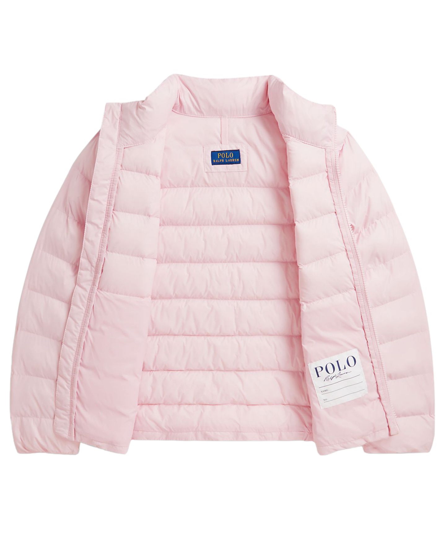 Куртка Polo Ralph Lauren The Colden Packable Quilted Jacket для девочек, цвет: Розовый — фото 3