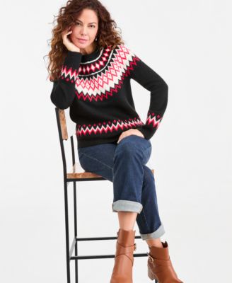 Women's Fair Isle Crewneck Sweater