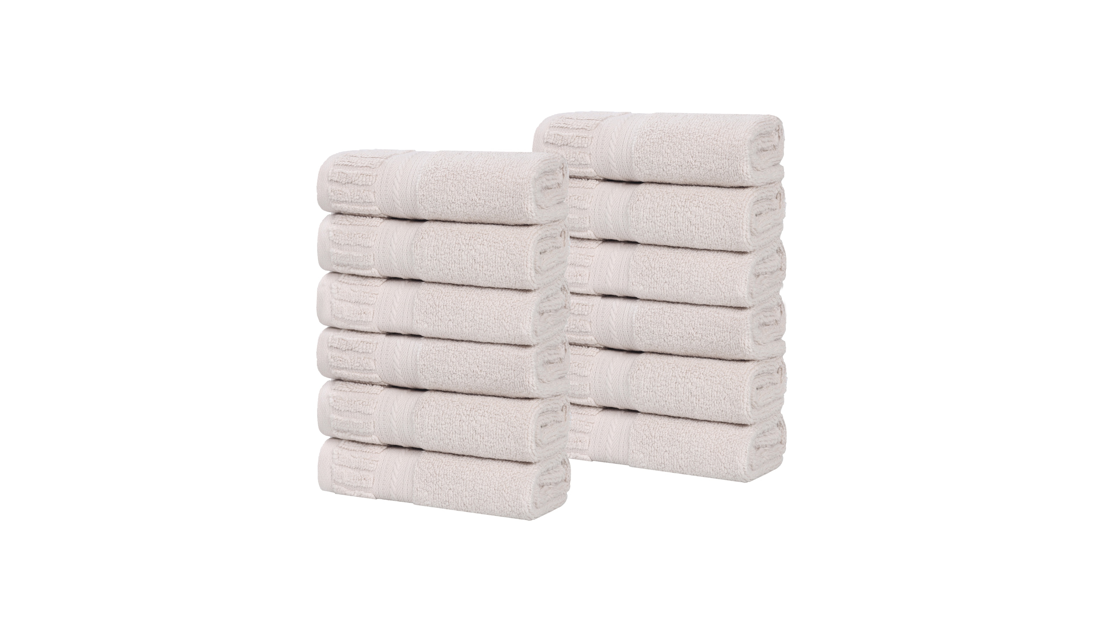 Superior Venice Cotton 12-Piece Washcloths Set