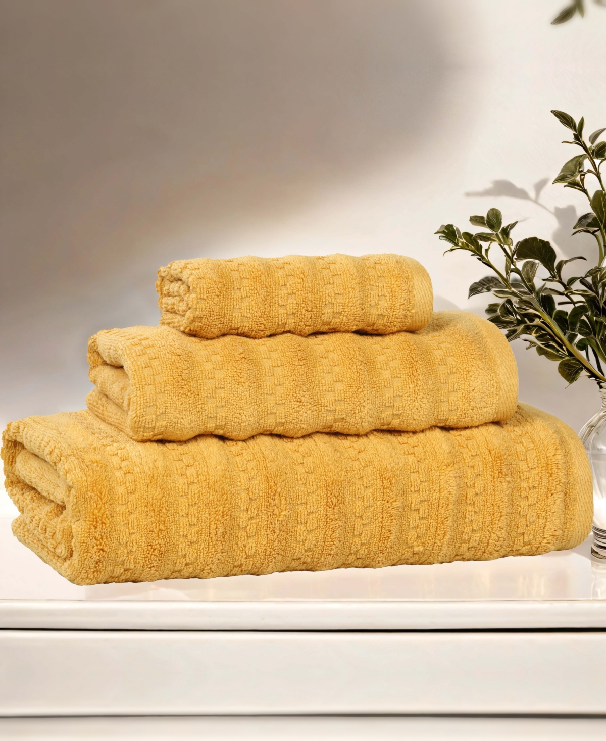 Superior Zuma Cotton 3-Piece Towel Set
