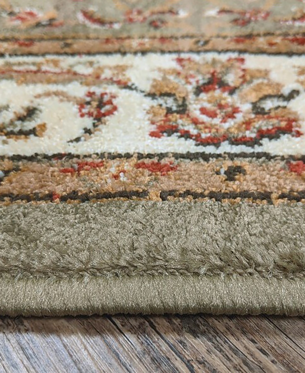 Closeout! Km Home Pesaro Isfahan Sage 7'9" x 11' Area Rug