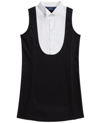 Girls' 7-16 Tuxedo Sleeveless Dress