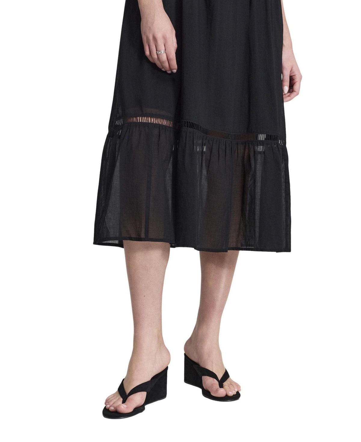 Finery London Women's Myriam Sleeveless Cotton Midi Dress