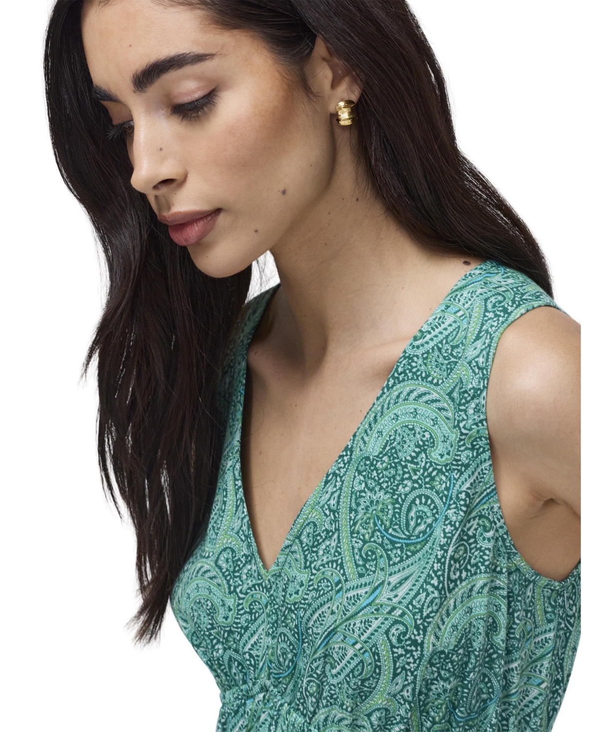 Finery London Women's Shannon Cotton Tiered Midi Dress