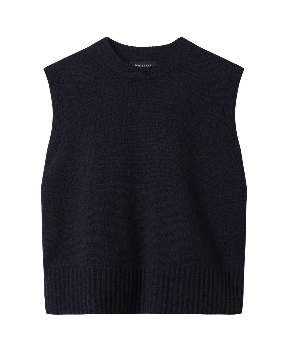 Whistles Women's Sleeveless Knitted Boxy Fit Tank