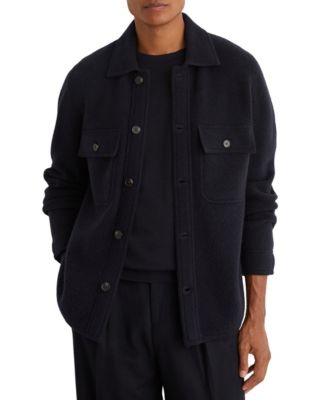 Men's Banstead Brushed-Wool Relaxed-Fit Overshirt