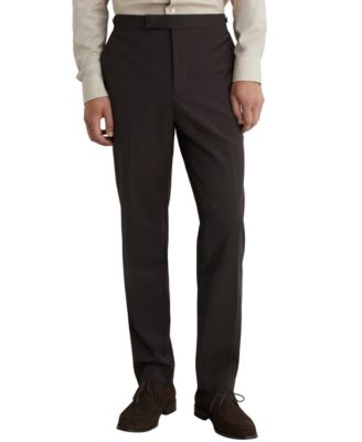 Men's Dream Side-Adjuster Tailored-Fit Wool-Blend Pants