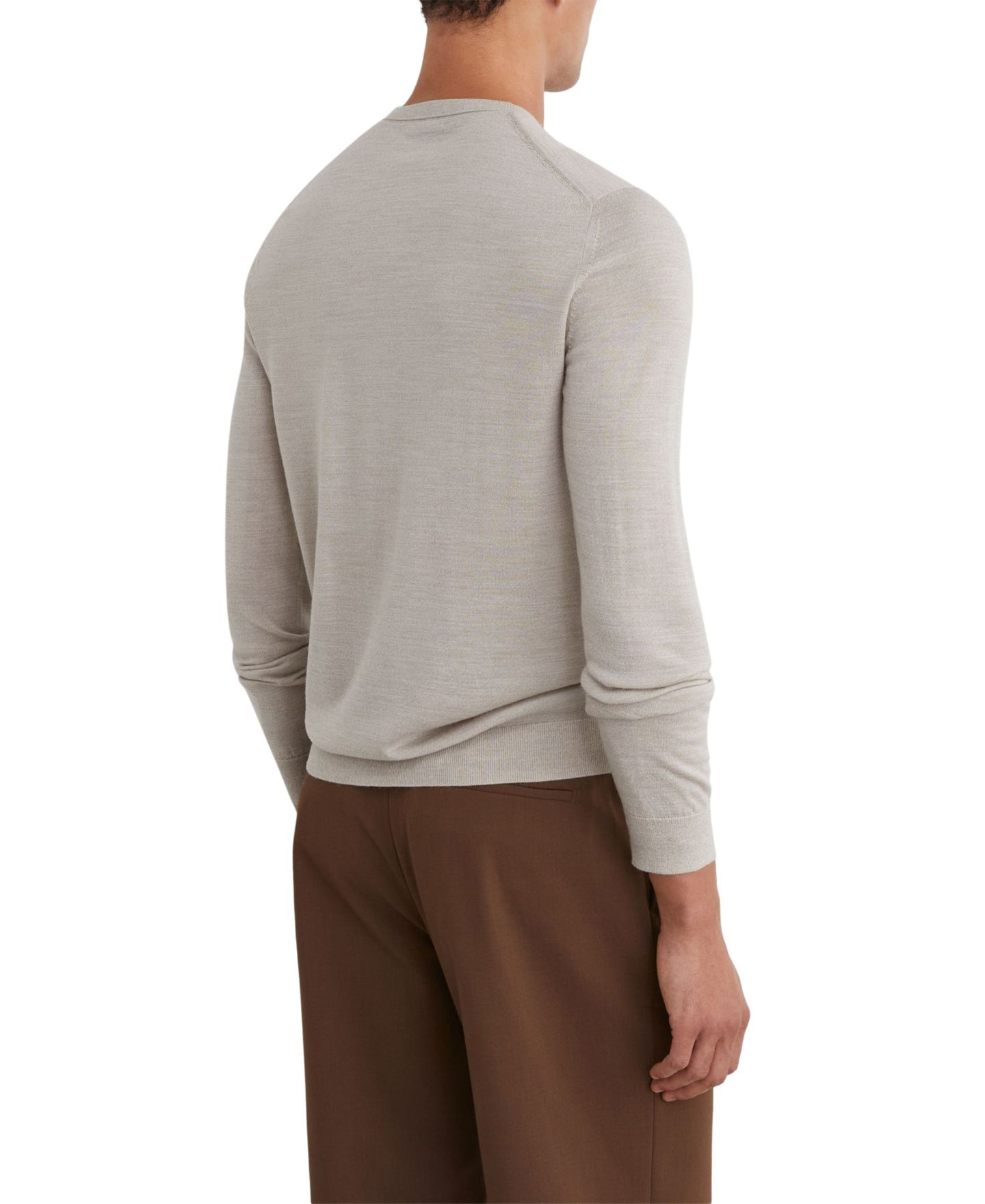 Мужской свитер REISS Wessex Merino Wool Slim-Fit — фото 2