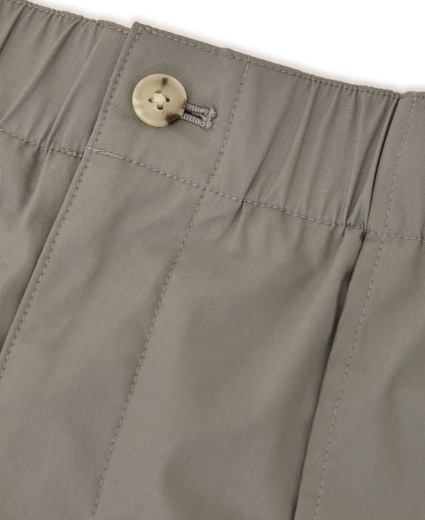 Мужские брюки REISS Snap Lightweight Stretch Cotton-Blend Tapered, цвет: Шалфейный зелёный — фото 4