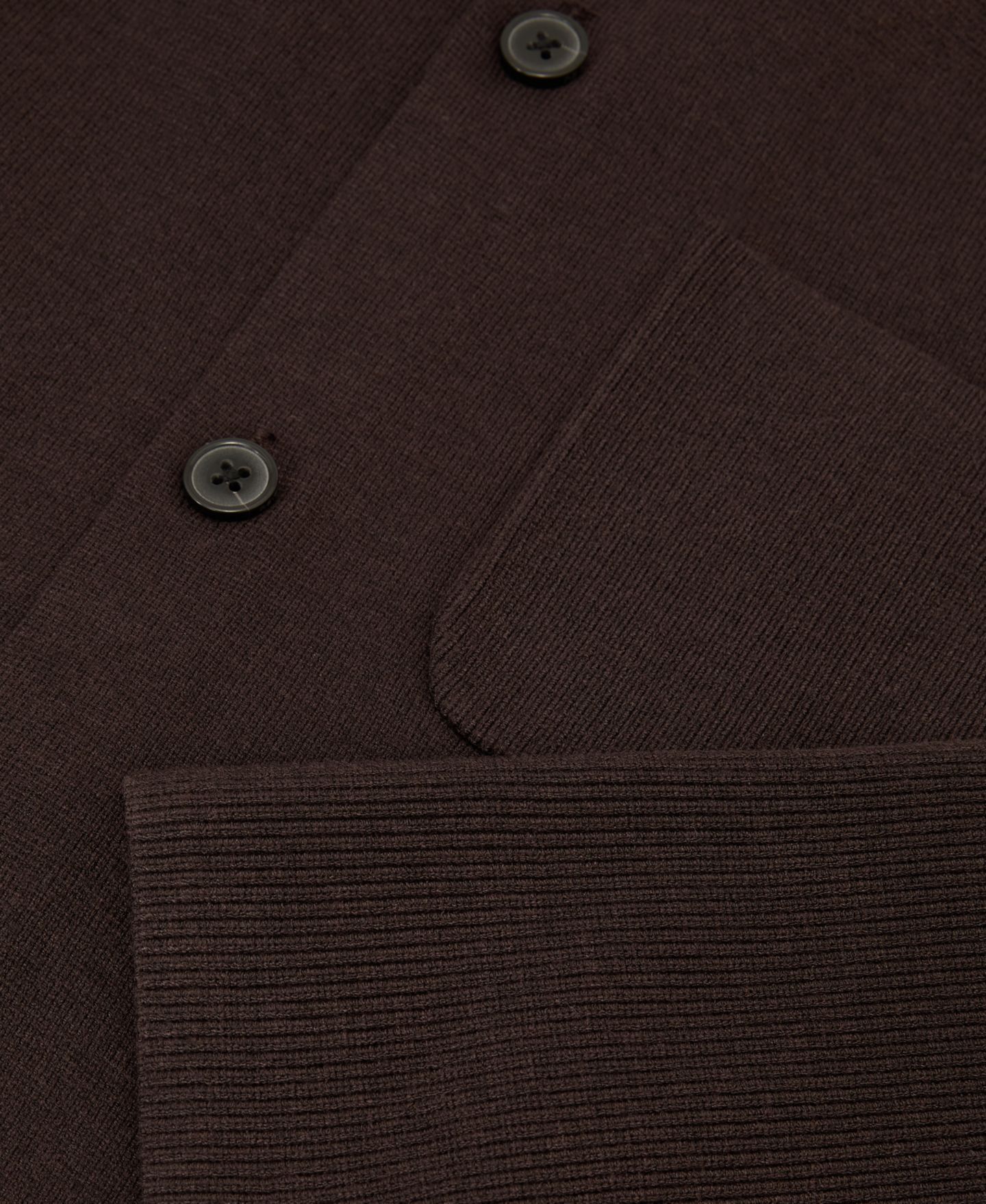 Мужской кардиган REISS Fitzwilliam Rib-Knit Button-Through Cardigan — фото 4