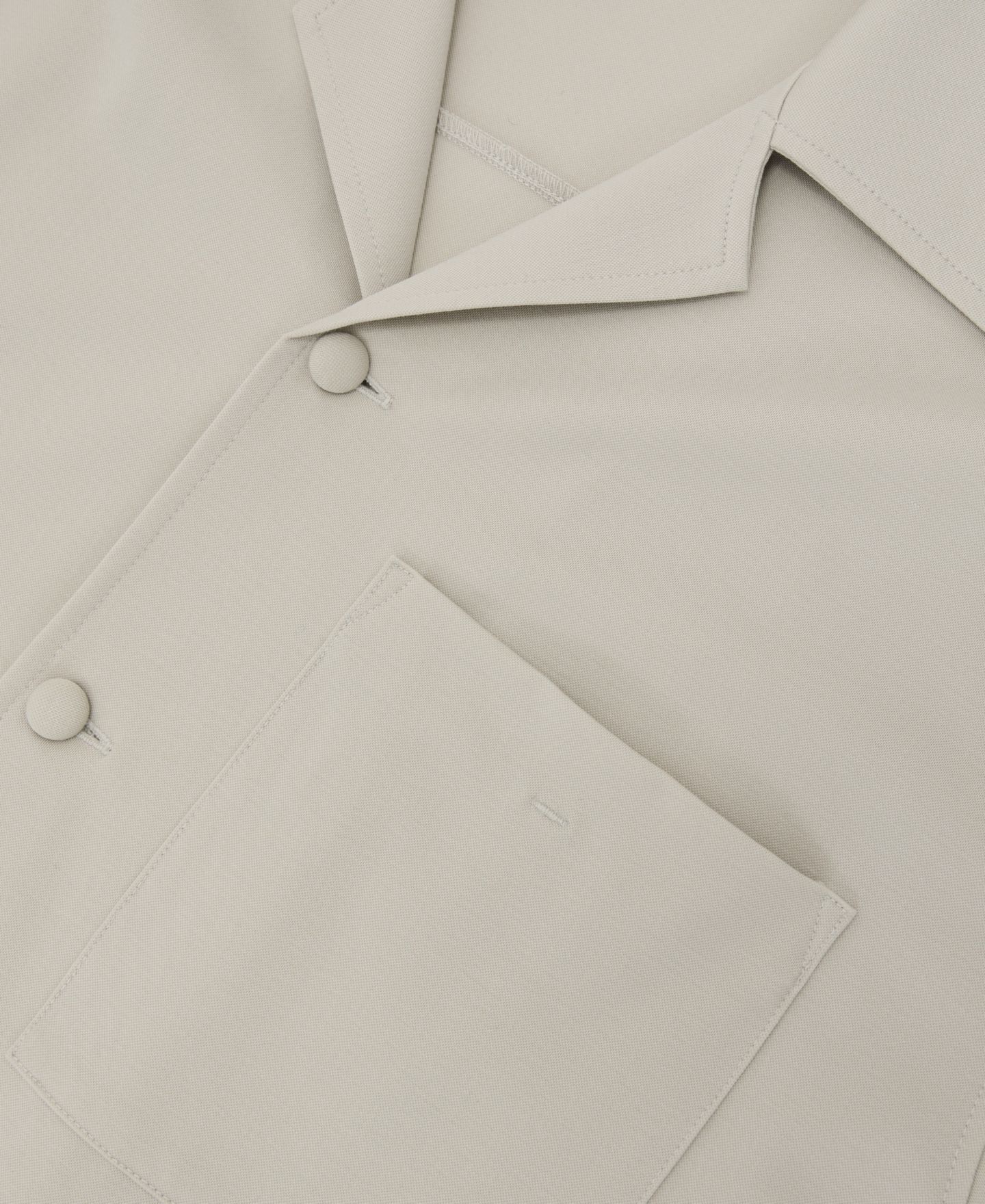 Мужская рубашка REISS Russo Stretch Cuban-Collar Short-Sleeve — фото 4