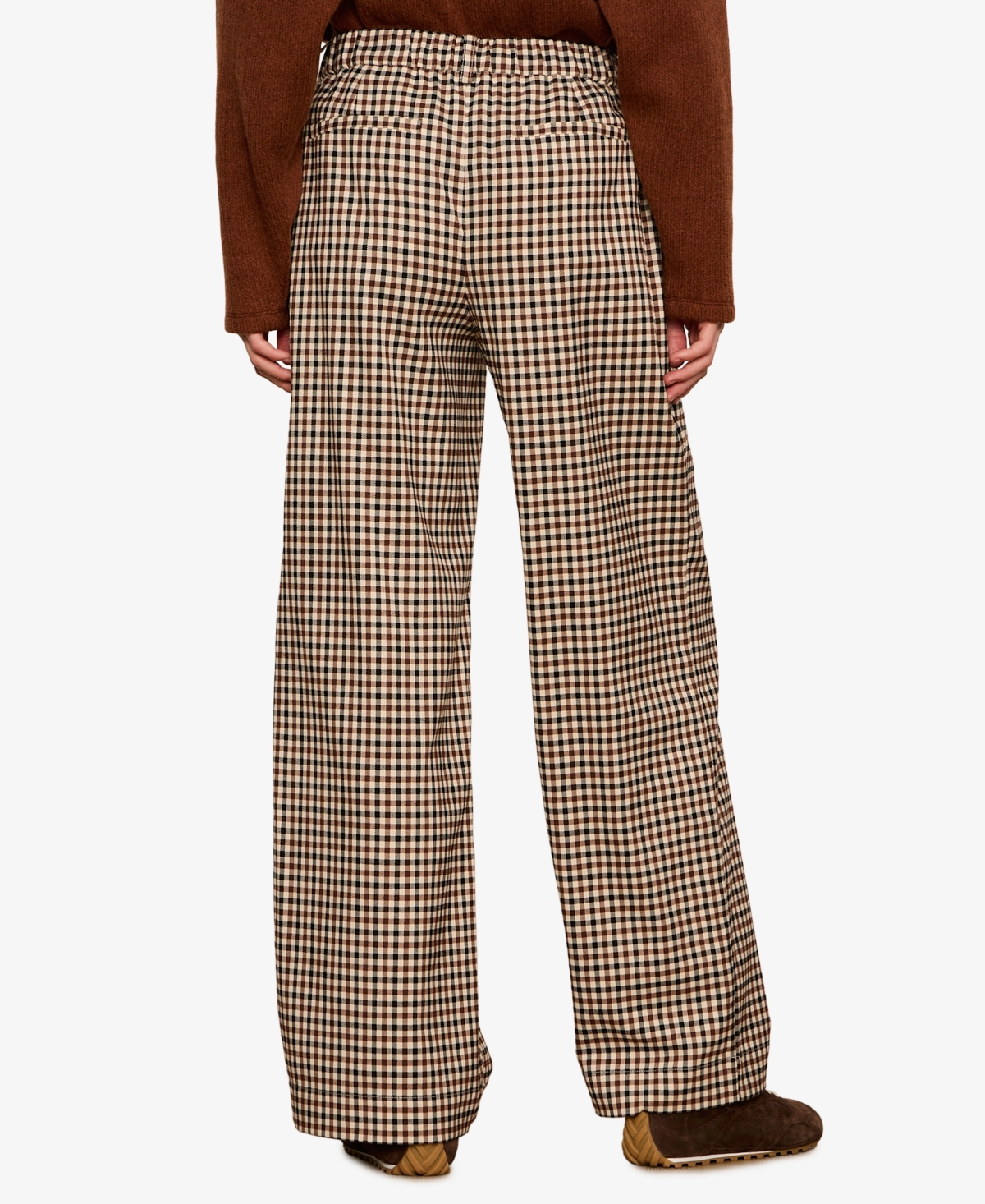 Sanctuary Women's Eloise Mid-Rise Wide-Leg Trouser