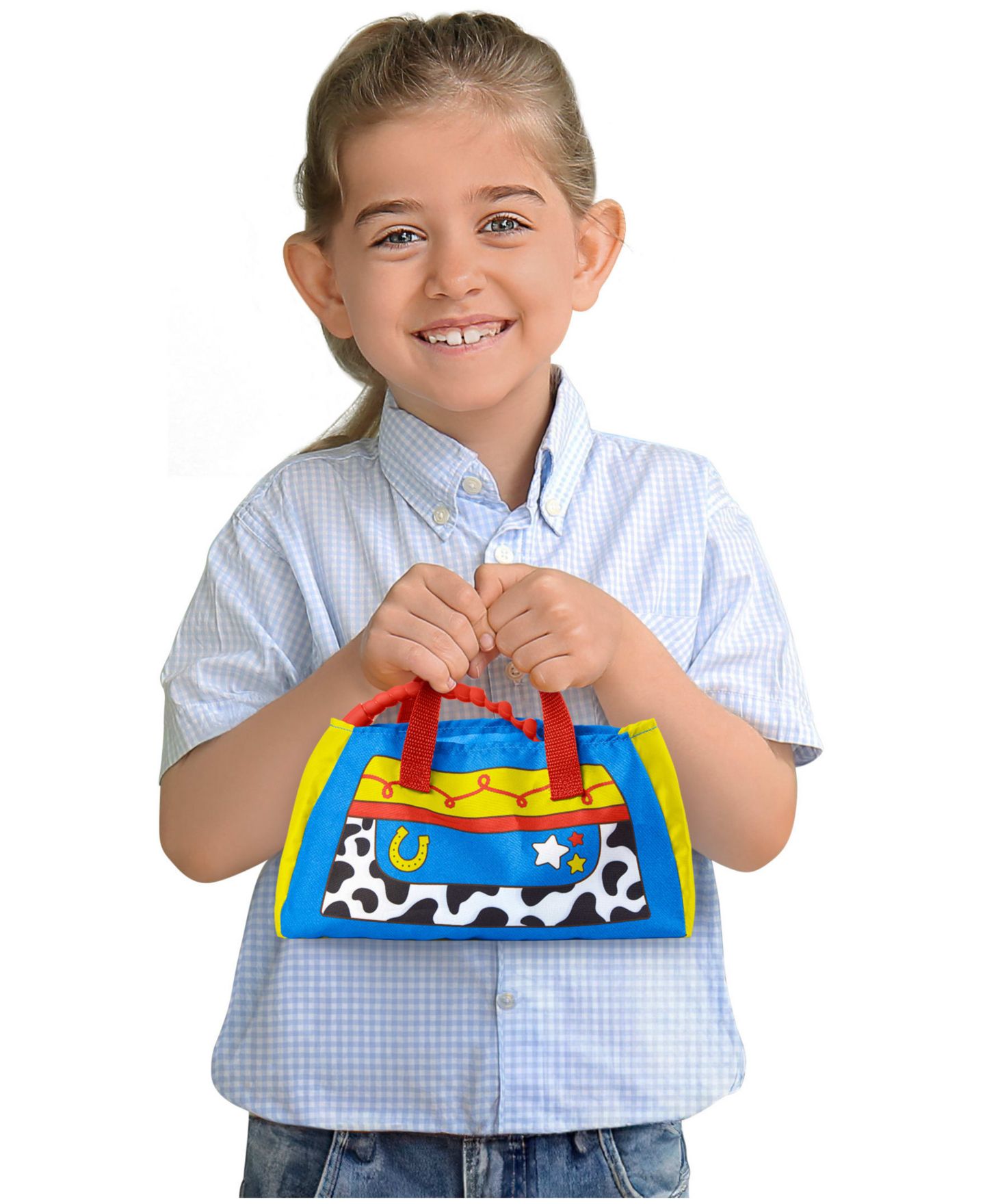 Детские мягкие игрушки Imaginext Bullseye 9" Care Kit Plush & Accessories — фото 5