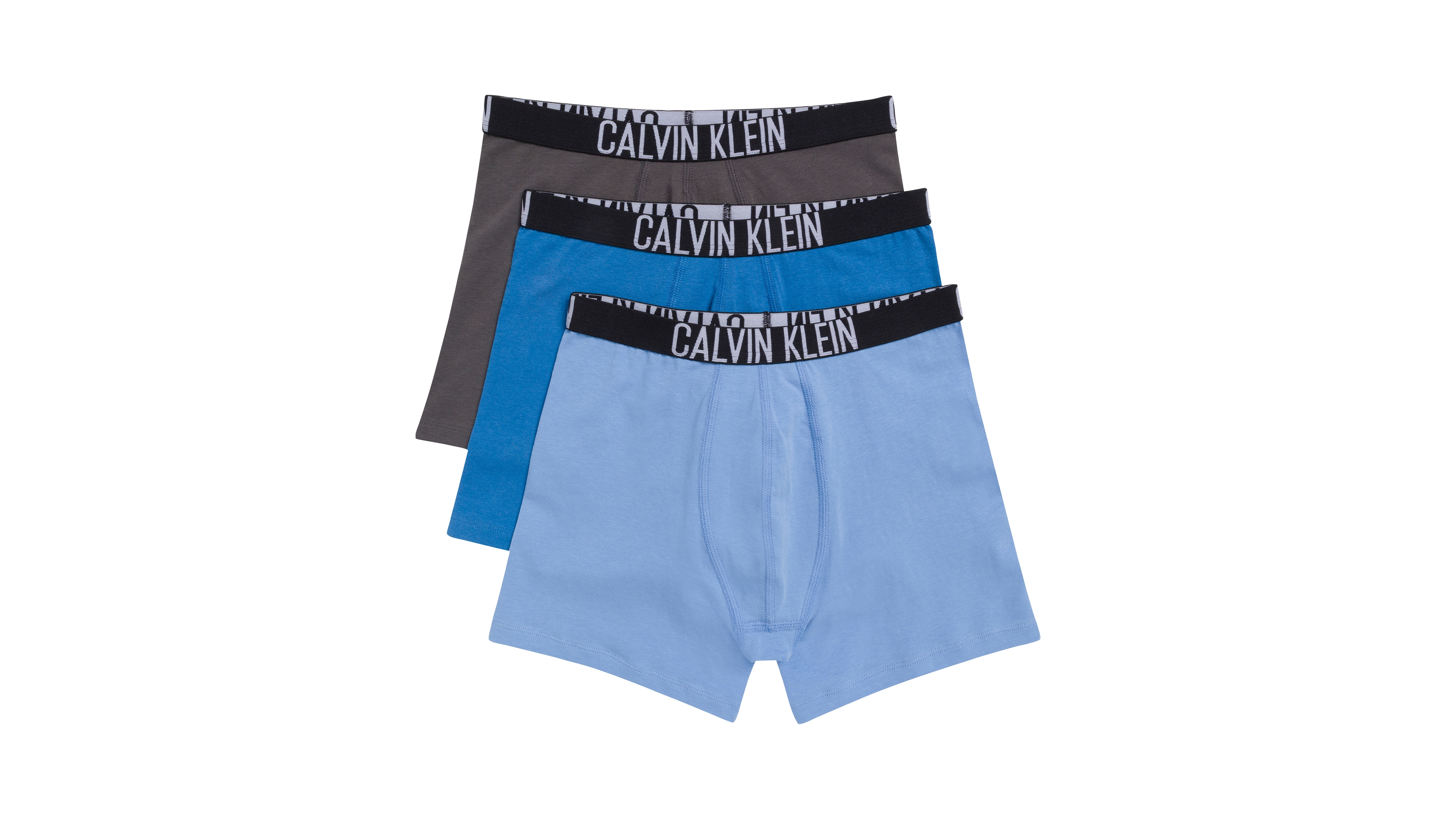 Calvik Klein Boys'4-16 Boxer Brief, 3 Pack