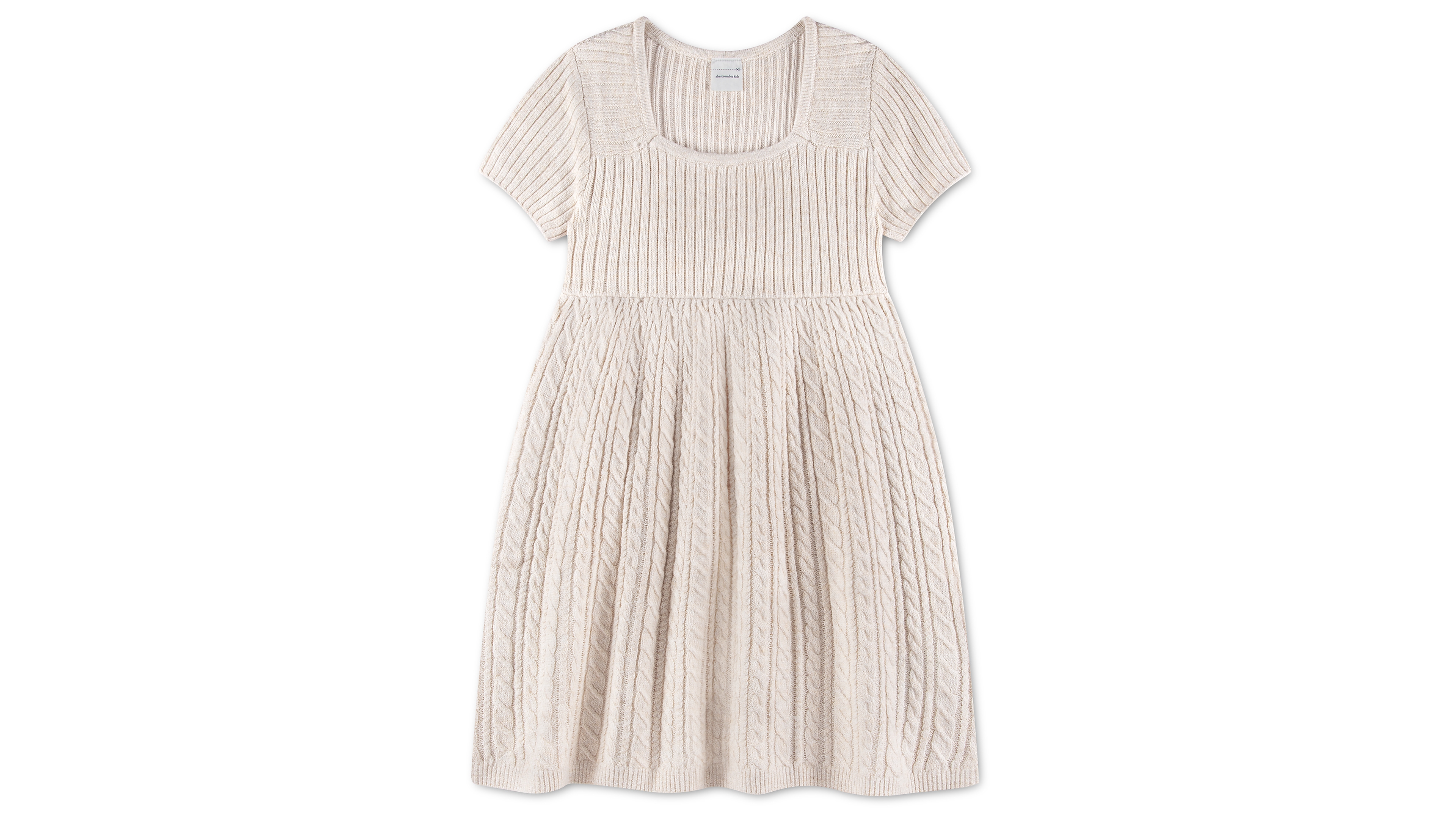abercrombie kids Girls' 7-16 Short-Sleeve Babydoll Sweater Dress