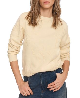 Women's Embroidered Crewneck Sweatshirt