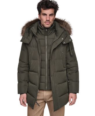 Men's Gattaca Hooded Down-Filled Parka