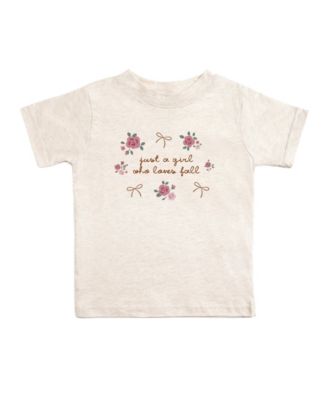 Big Girls (10-12) Just A Fall Short Sleeve T-Shirt