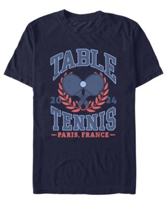 Men's Table Tennis Graphic Crew Neck T-Shirt