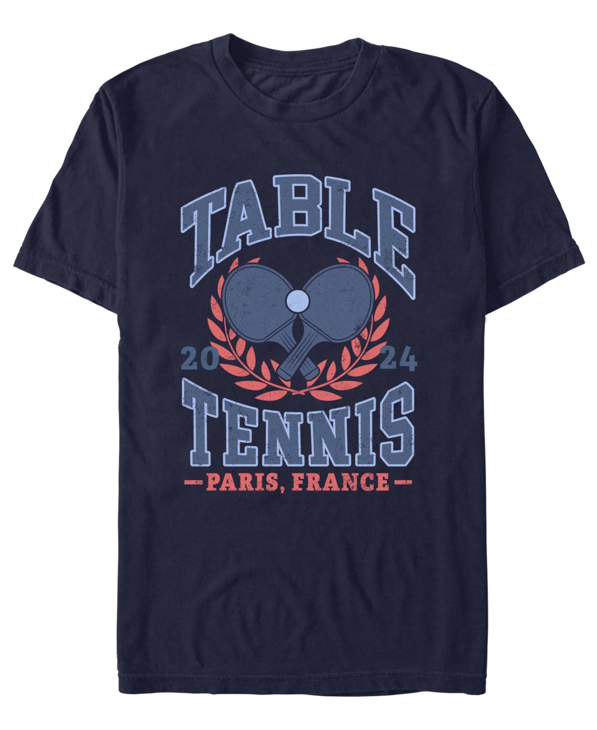 Fifth Sun Men's Table Tennis Graphic Crew Neck T-Shirt
