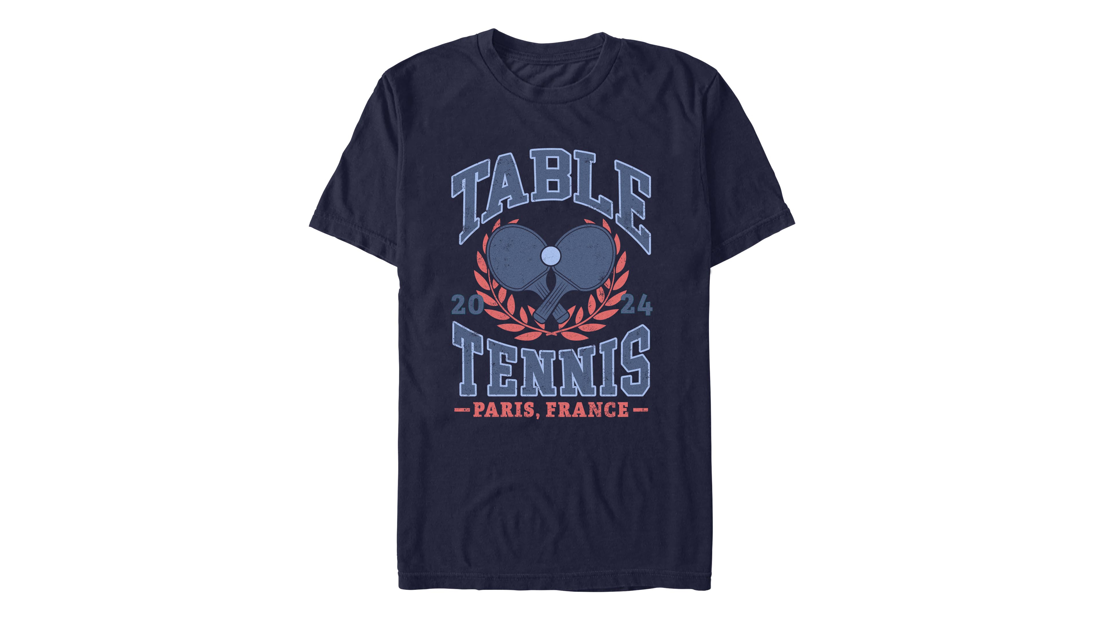 Fifth Sun Men's Table Tennis Graphic Crew Neck T-Shirt