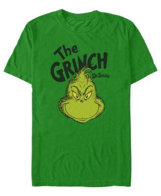 Men's Grinch Graphic Short-Sleeve Crewneck T-Shirt